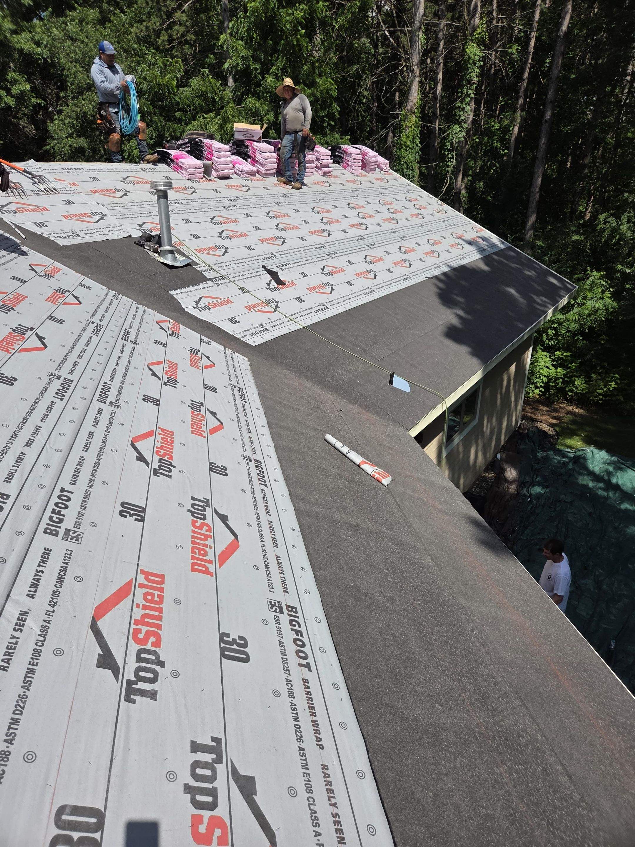 River Falls New Roof Replacement With Class 3 Shingles Project