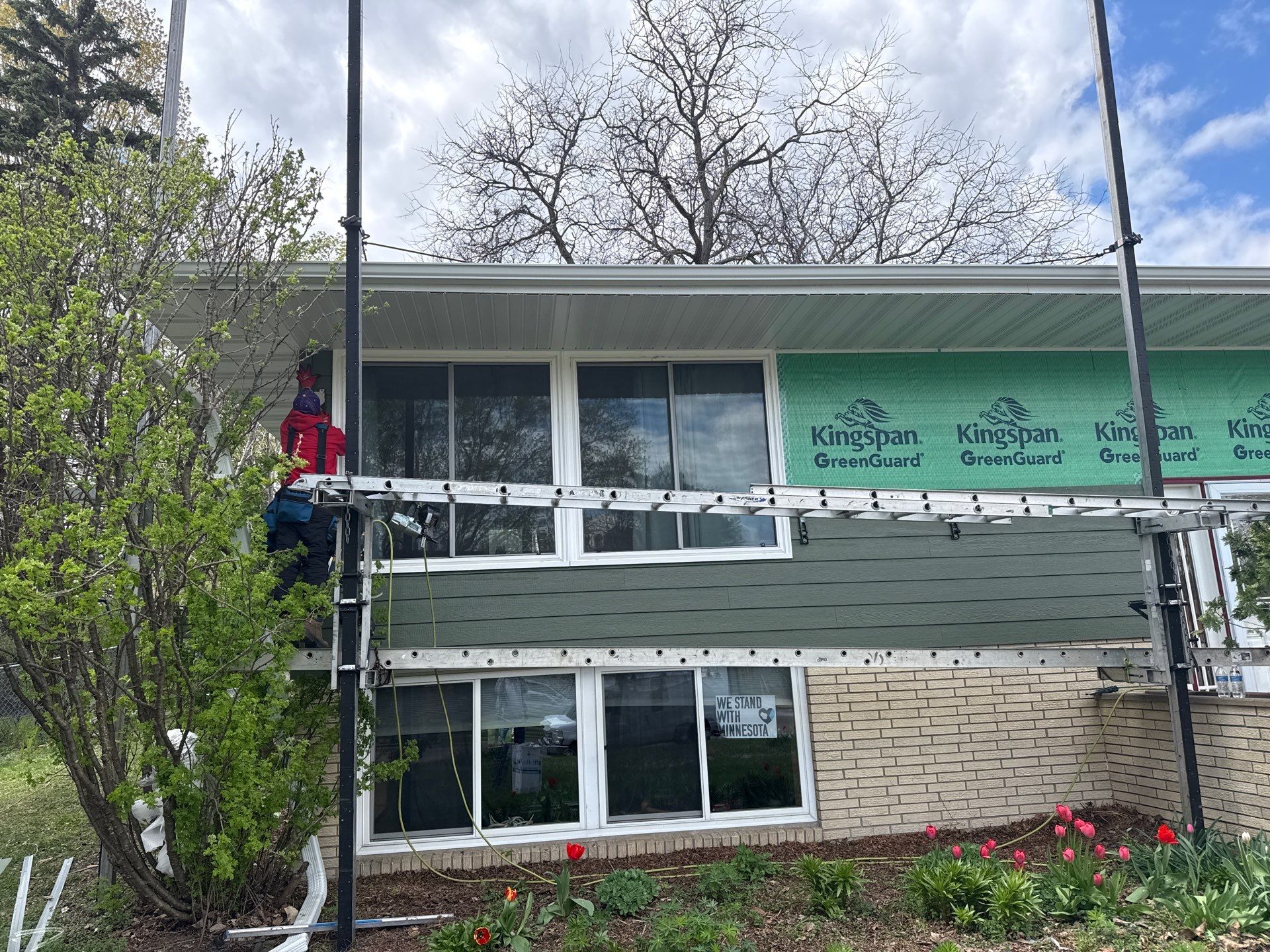 LP SmartSide Siding Replacement Project in River Falls, WI