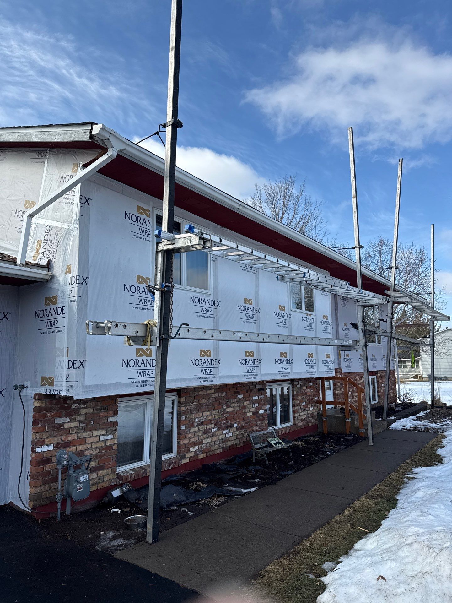 Seamless Vinyl Siding Replacement Project in Hudson, WI