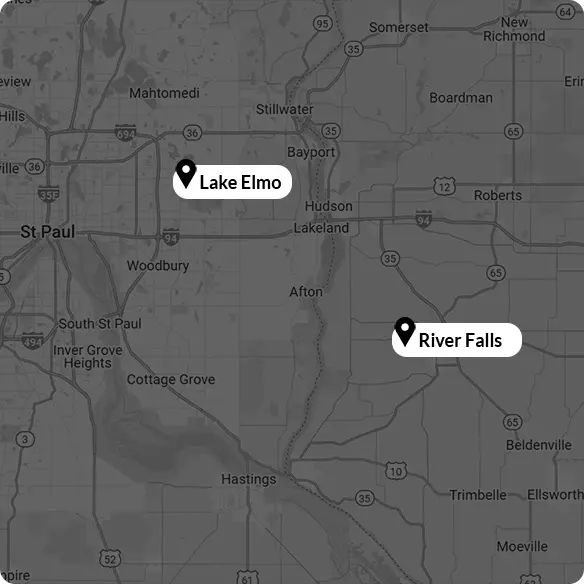 Black Wolf Locations on a Map